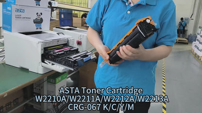 ASTA 207A W2210A W2211A W2212A W2213A CRG-067 Universal Set Colorful Toner Cartridges