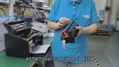 خرطوشة حبر أسود عالمية ASTA CB435A CB436A CE285A CRG-712 CRG-713 CRG-725